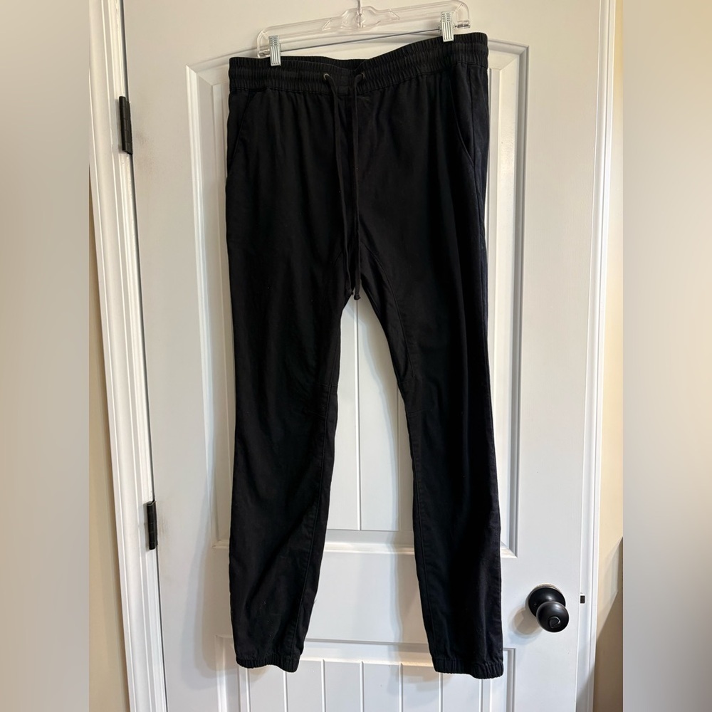 ☀️PACSUN Black Joggers - Picture 3 of 11